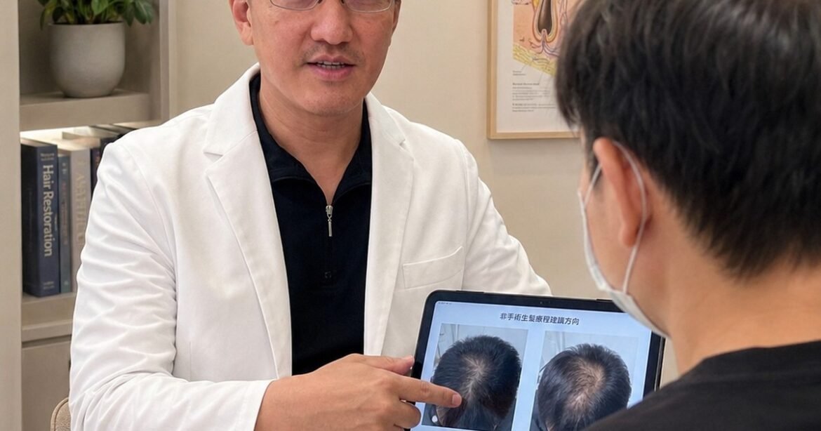 中年落髮非手術增髮方法：吳紹琥醫師談生活習慣調整的3個重點