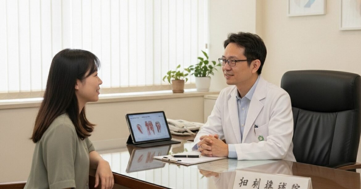 吳芮醫師示範高強度間歇運動，幫助中年男性提升體力。