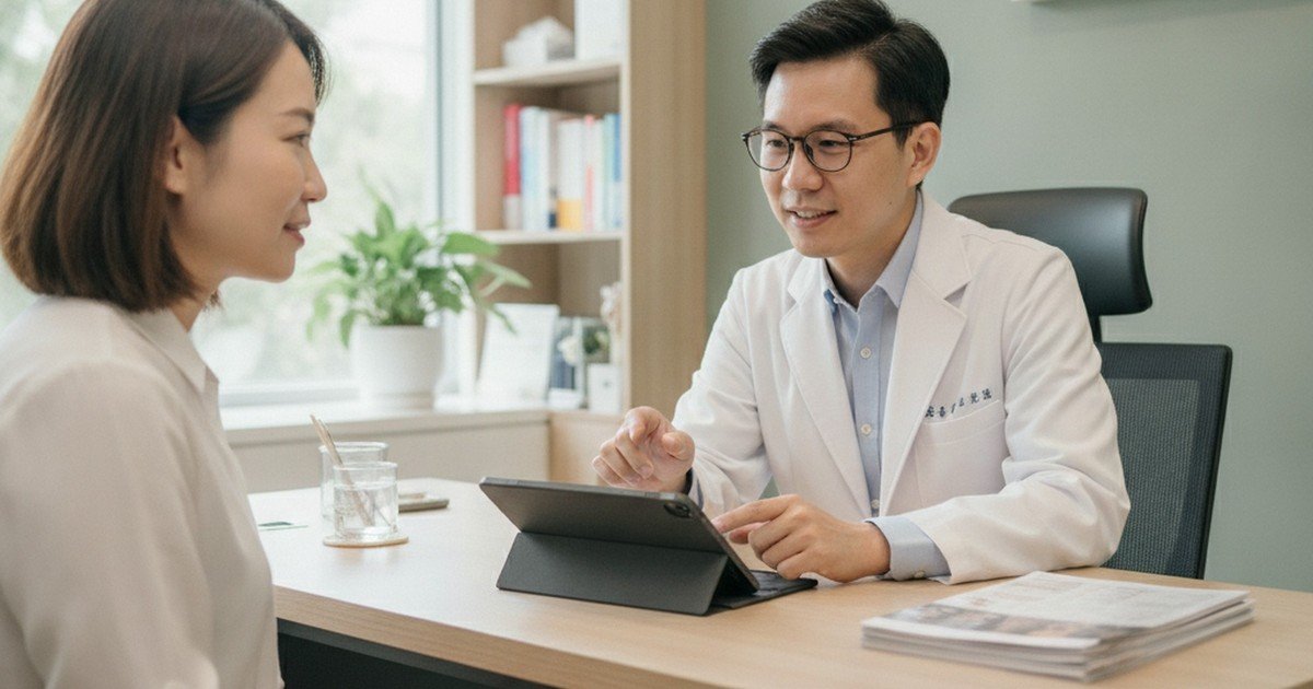 吳芮醫師解析玻尿酸下巴常見迷思,強調可逆性與安全性。