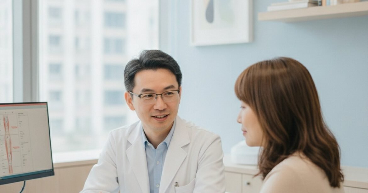 吳芮醫師說明玻尿酸分子大小與適用部位