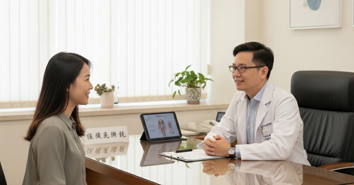 吳芮醫師講解肝斑預防,強調日常作息與保養的重要性。