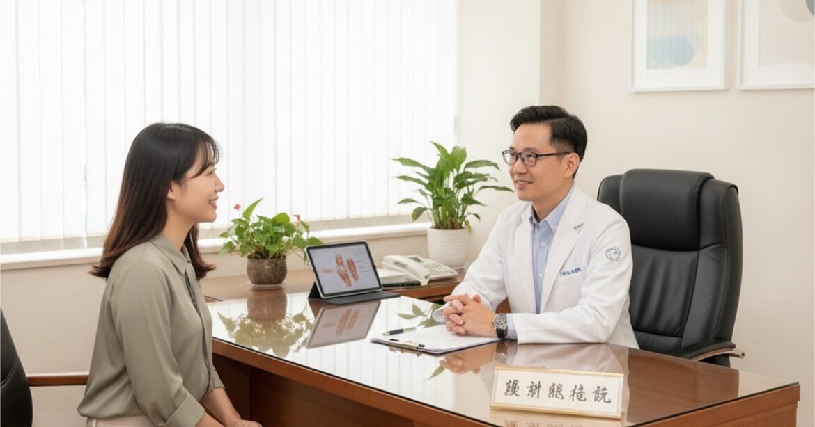 吳芮醫師講解大腸水療術後照護的關鍵步驟與優點。